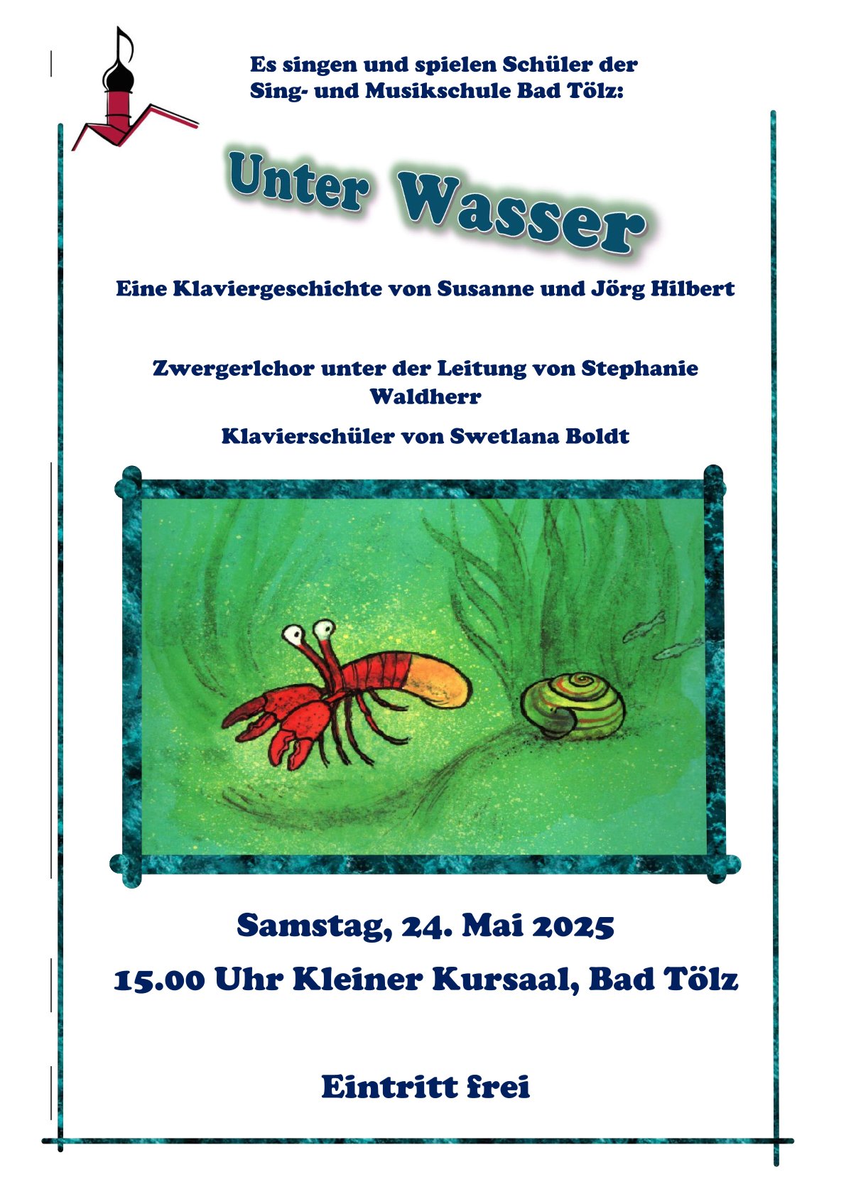 "Unter Wasser" - Aufführung des Zwergerlchor