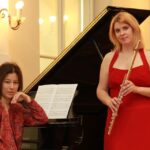 Ivana Zahirovic-Négrerie (Querflöte) und Mia Elezovic (Klavier)