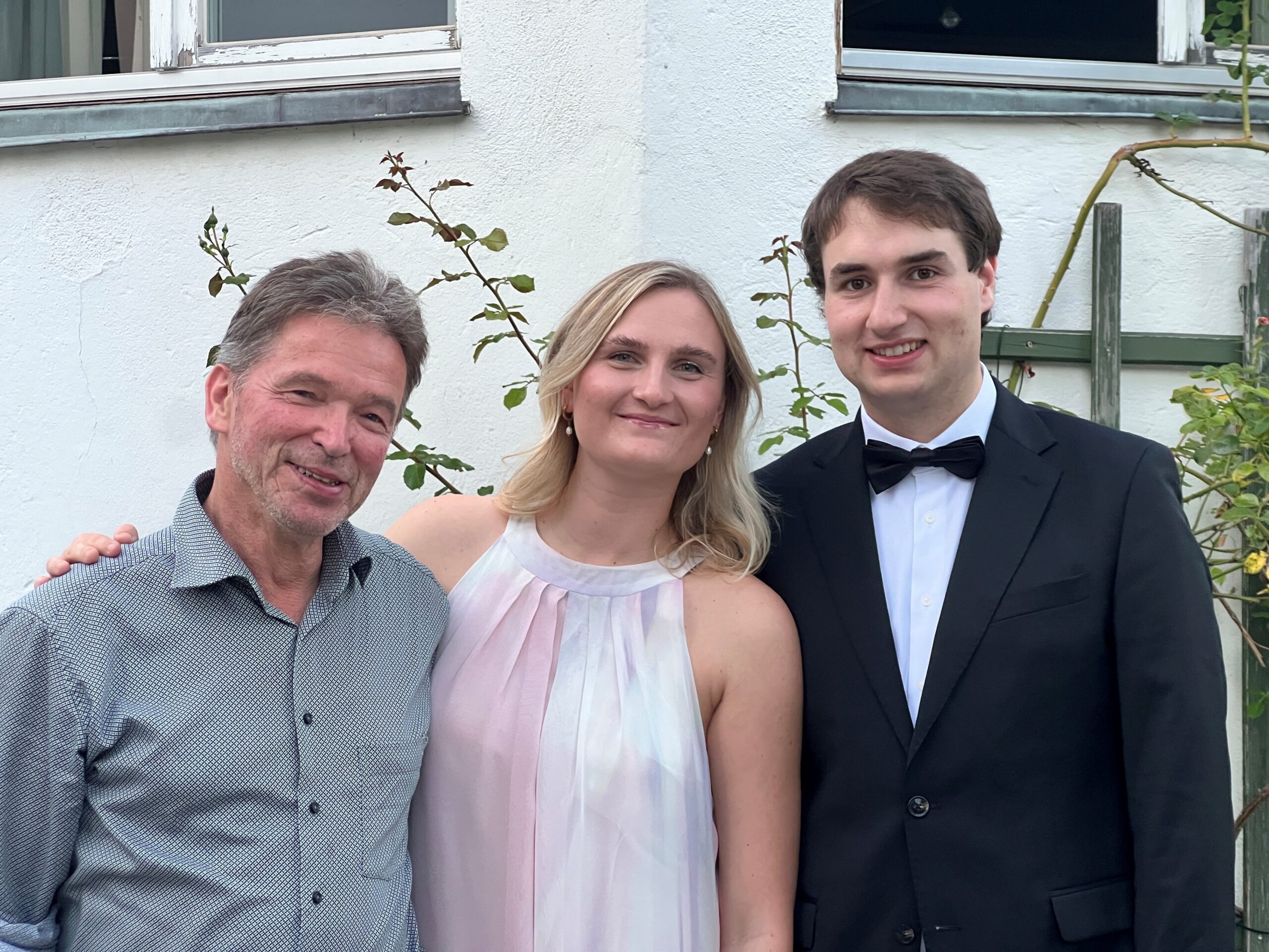 Sarah Kähs (Sopran), Anton Weinmann (Bariton) und Peter Wolff (Klavier)